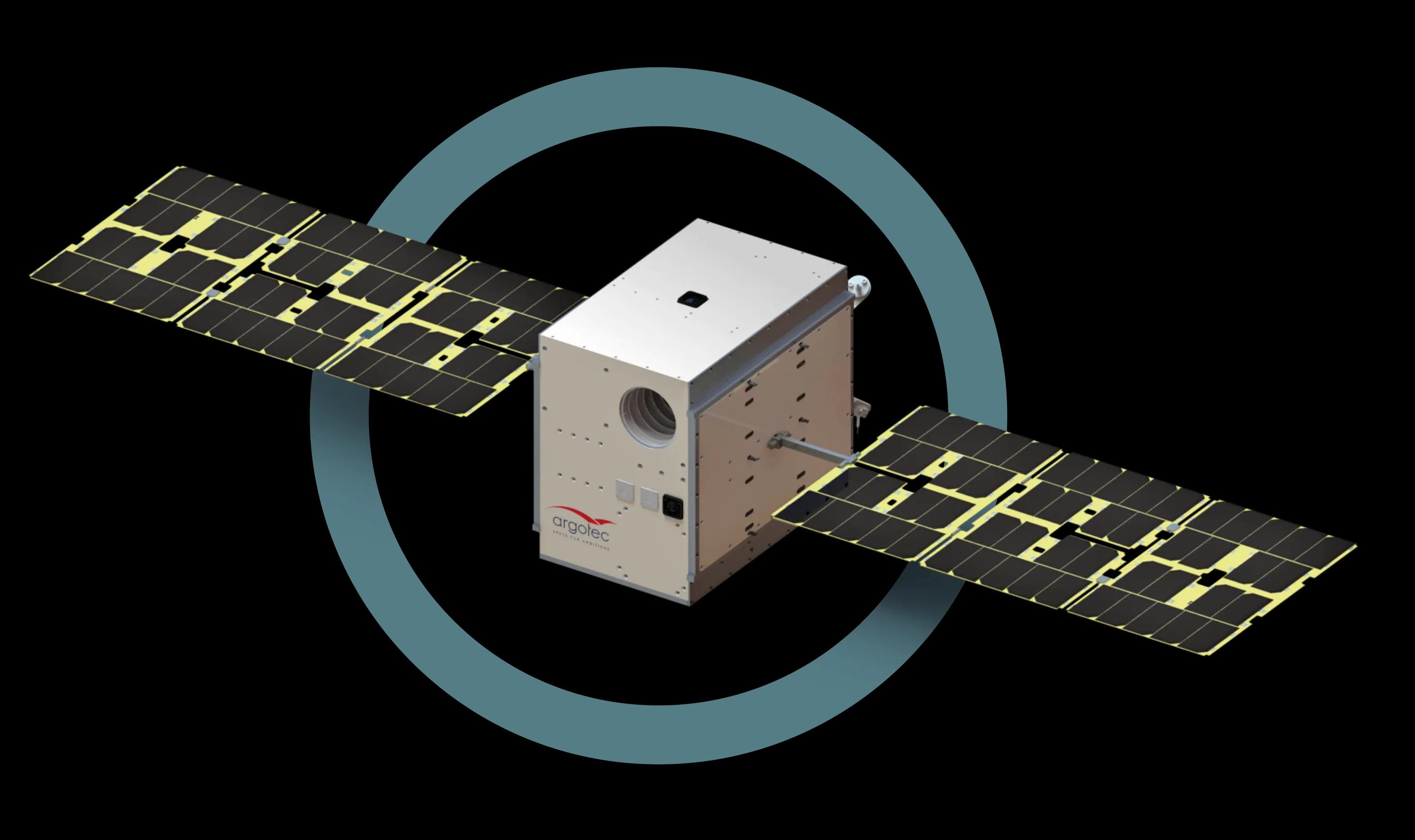 LUMIO satellite - Argotec-developed 12U CubeSat for lunar observation in visible and near-infrared spectrum